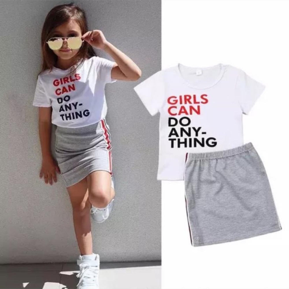 Girl skirt set